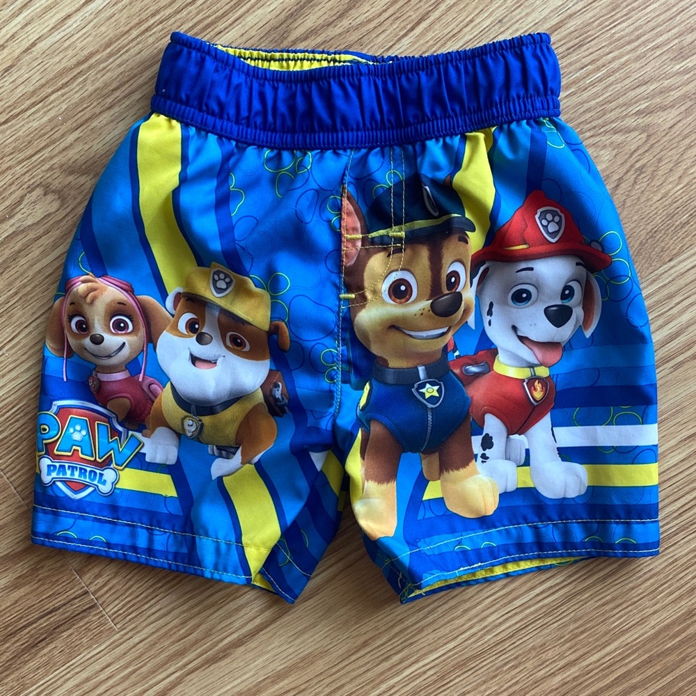 Paw Patrol Toddler Swim Trunks